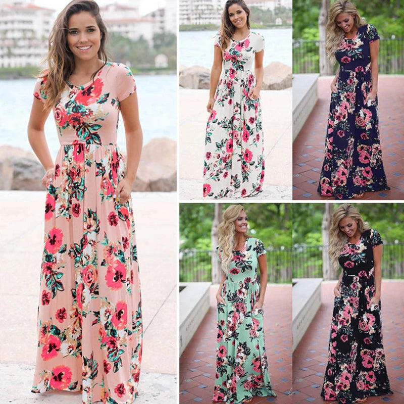 Robe de plage bohème blanche d'été pour femme