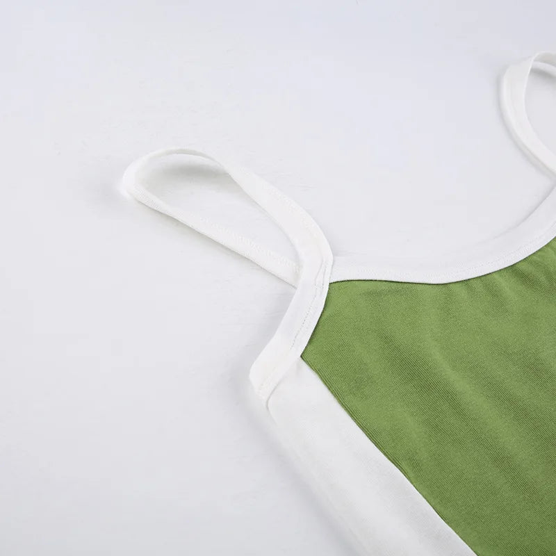 Sleeveless Knitted Crop Tops
