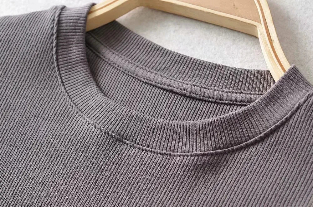 Women O-neck Short-sleeve T-shirt