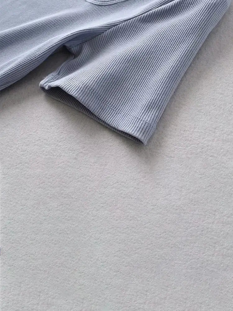 Short Sleeve Crop Top