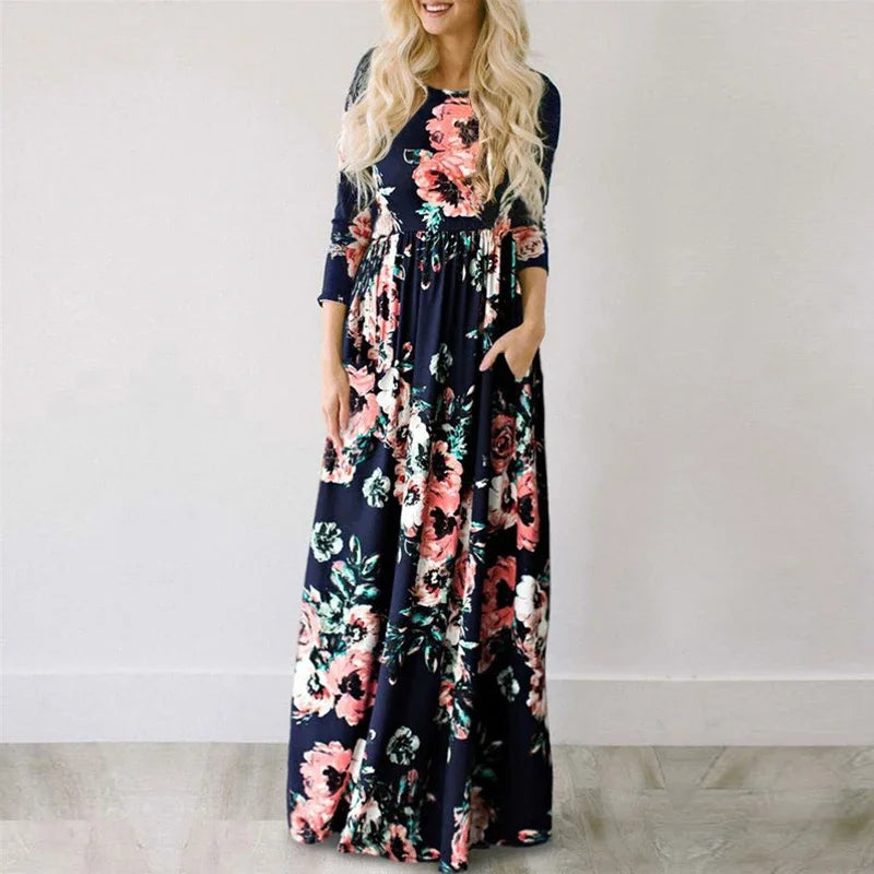 Robe de plage bohème blanche d'été pour femme