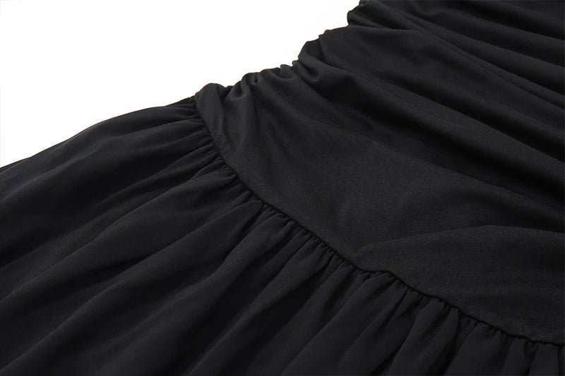 Robes longues sexy pour femmes, moulantes et froncées