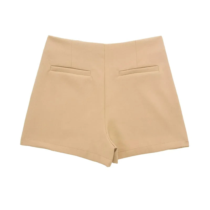 Women Black High Waist Mini Skirt