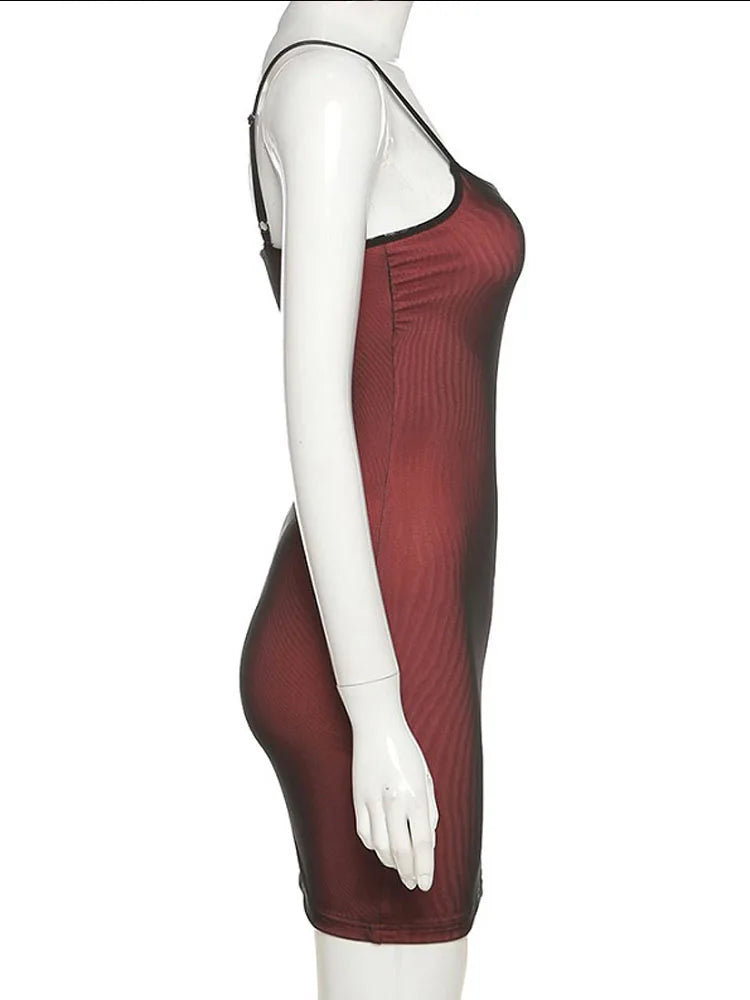 Mesh Double Layer Sexy Skinny Dress