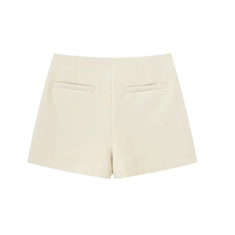 Women Black High Waist Mini Skirt