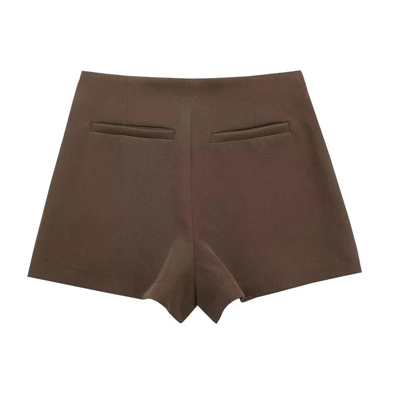 Mini Skirt Shorts Woman Fashion High Waist