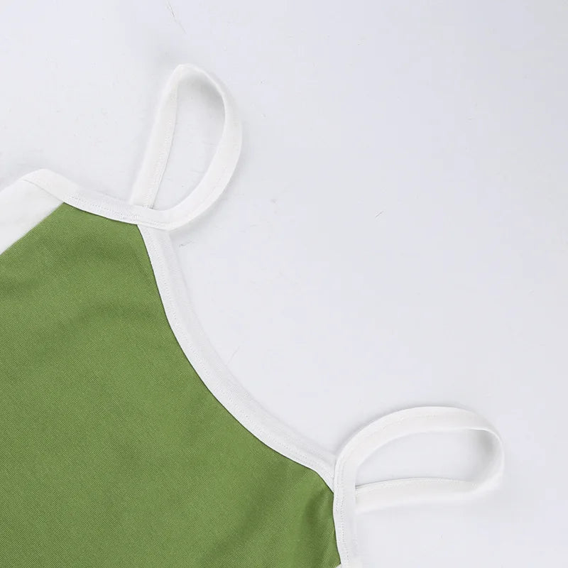 Sleeveless Knitted Crop Tops