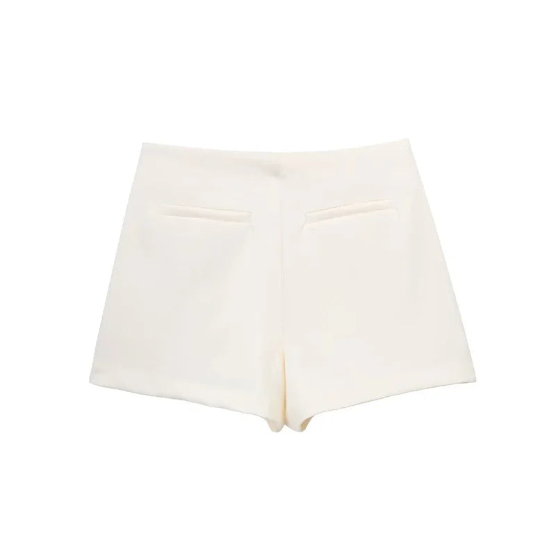 Mini Skirt Shorts Woman Fashion High Waist