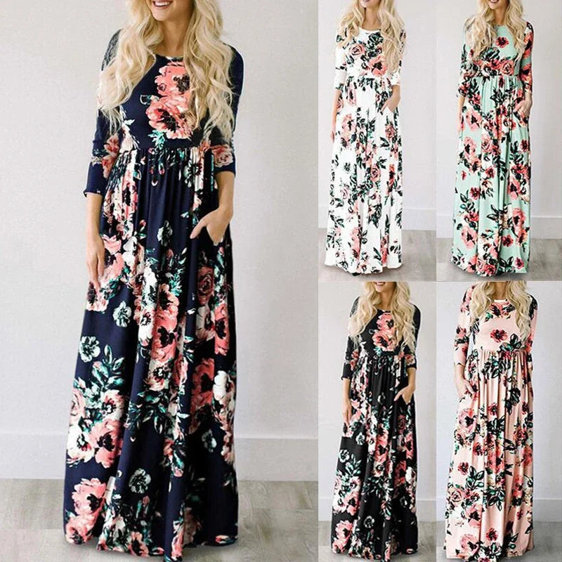 Robe de plage bohème blanche d'été pour femme