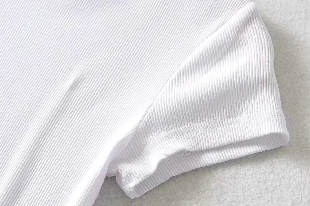Women O-neck Short-sleeve T-shirt