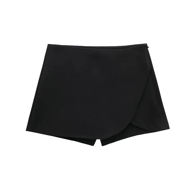 Mini Skirt Shorts Woman Fashion High Waist