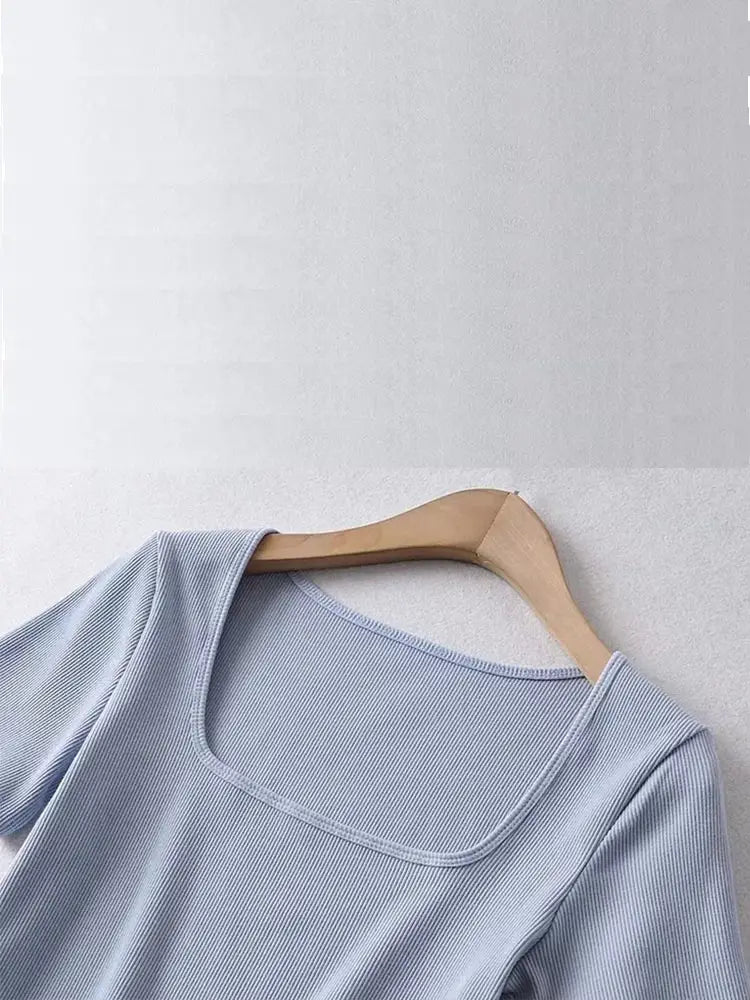 Short Sleeve Crop Top