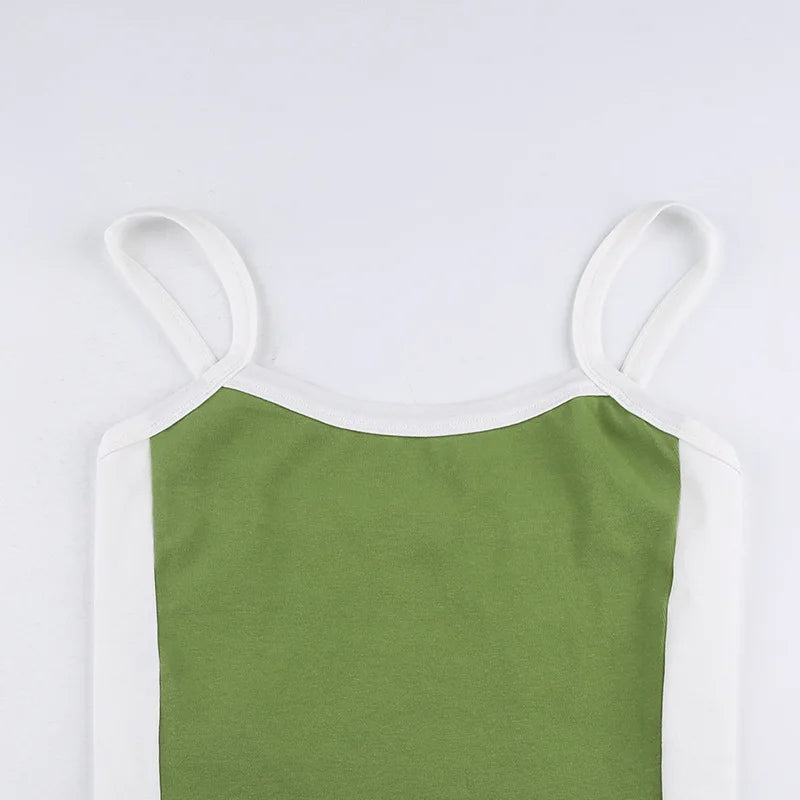 Sleeveless Knitted Crop Tops
