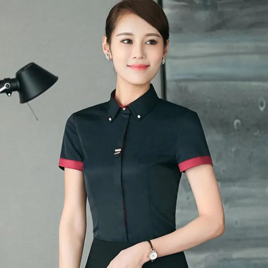 Chemise à manches longues pour femme