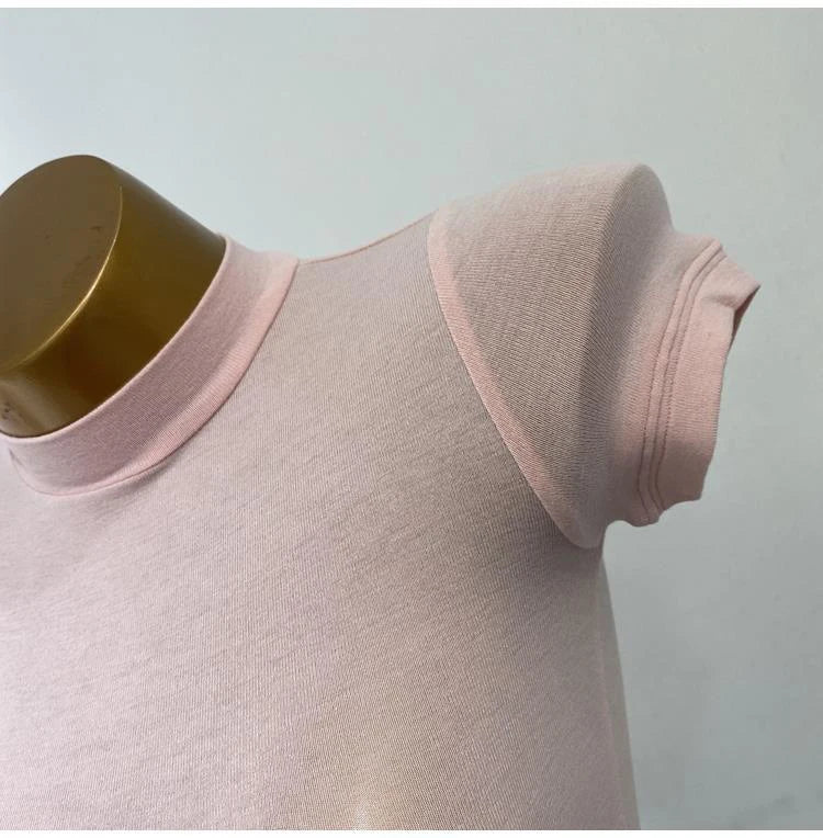 Half-high Collar T-shirt