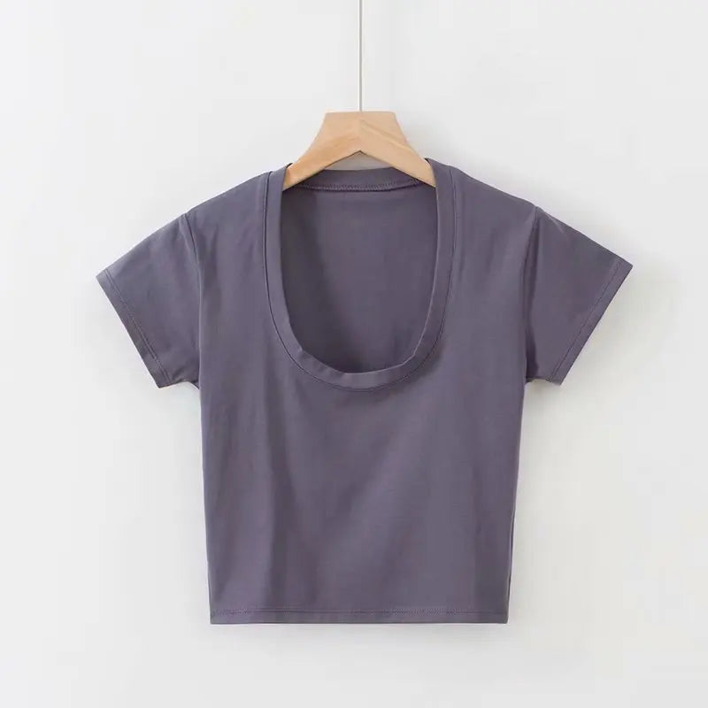 U-Neck Crop Top