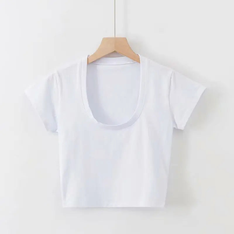 U-Neck Crop Top