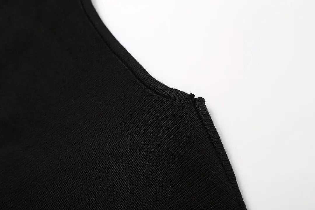 Haut décontracté à manches courtes et col en V pour femme