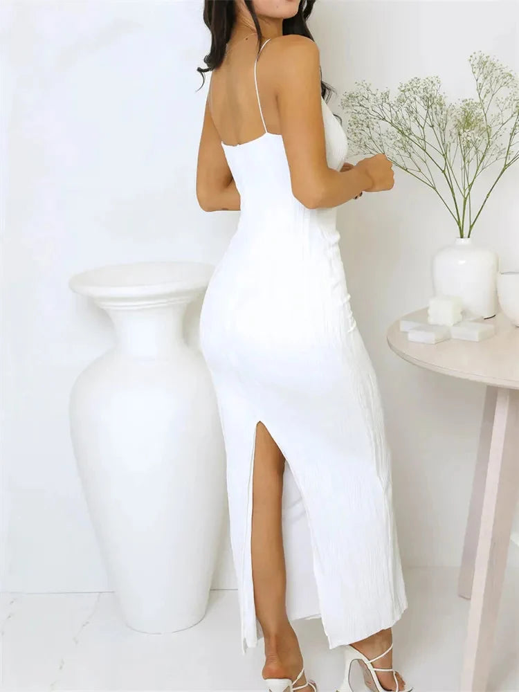 Women Long Dress Sleeveless
