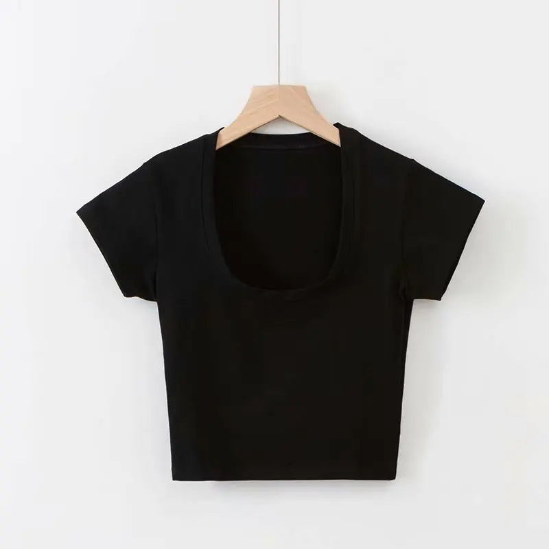 U-Neck Crop Top