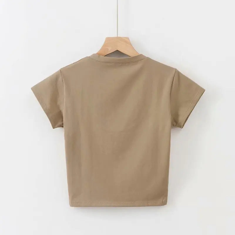 U-Neck Crop Top
