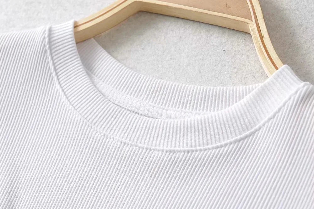 Women O-neck Short-sleeve T-shirt